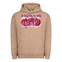 Pigment Burro In October we wear pink Breast Cancer Urban Hoodie - FaDigitalArtStudio