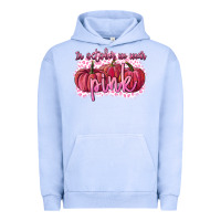 Pigment Grape Ice In October we wear pink Breast Cancer Urban Hoodie - FaDigitalArtStudio