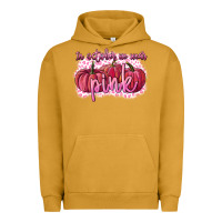 Pigment Peanut Butter In October we wear pink Breast Cancer Urban Hoodie - FaDigitalArtStudio