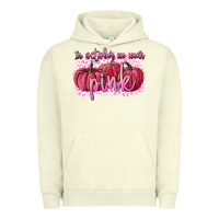 Pigment Pistachio In October we wear pink Breast Cancer Urban Hoodie - FaDigitalArtStudio