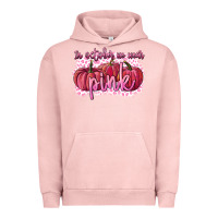 Pigment Salmon In October we wear pink Breast Cancer Urban Hoodie - FaDigitalArtStudio