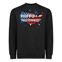 Black happy memorial day usa Heavyweight Sweatshirt - MaliasSmallBusiness