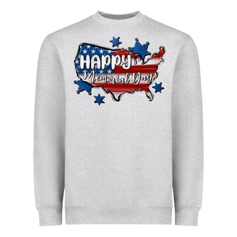 Happy Memorial Day Usa Heavyweight Sweatshirt by MaliasSmallBusiness | Teevron