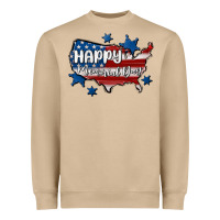 Mushroom happy memorial day usa Heavyweight Sweatshirt - MaliasSmallBusiness