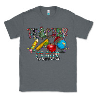 Charcoal Heather Teacher Calus Classic Tee - CowhideDigitalArt