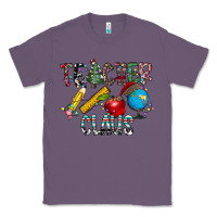 Lavender Teacher Calus Classic Tee - CowhideDigitalArt