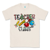 Natural Teacher Calus Classic Tee - CowhideDigitalArt