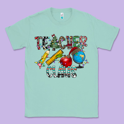 Teacher Calus Classic Tee Designed By Cowhidedigitalart