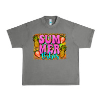 Tornado summer vibes leopard background Urban Heavy Tee - Jasminsmagicworld