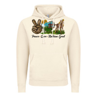 Vintage Artic Peace Love Nubian Goat Vintage Hoodie - LillyAllenDesigns