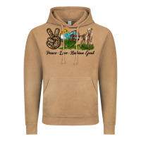 Vintage Camel Peace Love Nubian Goat Vintage Hoodie - LillyAllenDesigns