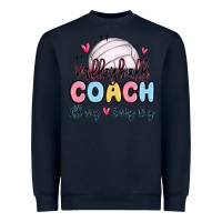 Navy volleyball coach all day every day Heavyweight Sweatshirt - MaliasSmallBusiness