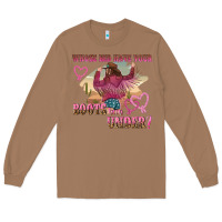 Toasted Coconut whose bed have youre boots been under Long Sleeve Tee - NancyCooperArtShop