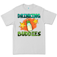Dove Grey drinking buddies with baby bottle Premium Tee - HRA Design Shop