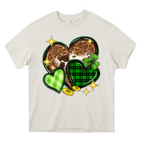 St. Patrick's Day Hearts Heavy Core Tee | Teevron