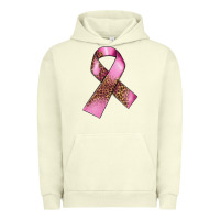 Pigment Pistachio Breast Cancer ribbon Urban Hoodie - FaDigitalArtStudio