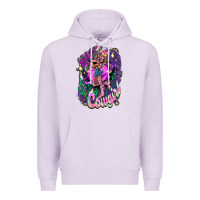 Lilac Space cowgirl Premium Hoodie - HowdyJamesFarm