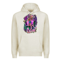 Oatmeal Heather Space cowgirl Premium Hoodie - HowdyJamesFarm