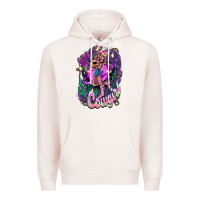 Pale Pink Space cowgirl Premium Hoodie - HowdyJamesFarm