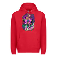 Red Space cowgirl Premium Hoodie - HowdyJamesFarm