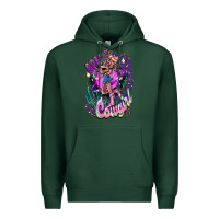 Sports Green Space cowgirl Premium Hoodie - HowdyJamesFarm