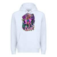 White Space cowgirl Premium Hoodie - HowdyJamesFarm