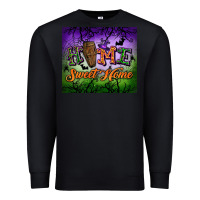 Black Home sweet home Premium Sweatshirt - NancyCooperArtShop