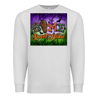 Dove Grey Home sweet home Premium Sweatshirt - NancyCooperArtShop