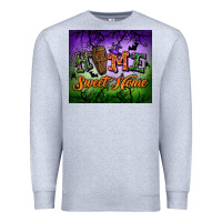 Heather Grey Home sweet home Premium Sweatshirt - NancyCooperArtShop