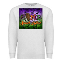 Oatmeal Heather Home sweet home Premium Sweatshirt - NancyCooperArtShop