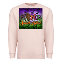 Pale Pink Home sweet home Premium Sweatshirt - NancyCooperArtShop