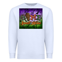 White Home sweet home Premium Sweatshirt - NancyCooperArtShop