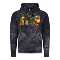 Cloud Black rodeo coffee Vintage Hoodie - Jasminsmagicworld