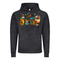 Vintage Black rodeo coffee Vintage Hoodie - Jasminsmagicworld
