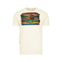 Vintage Arctic serape leopard mexican flag Vintage Tee - Jasminsmagicworld