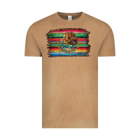 Vintage Camel serape leopard mexican flag Vintage Tee - Jasminsmagicworld