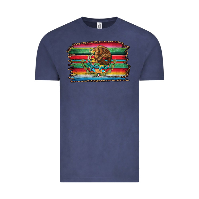 Serape Leopard Mexican Flag Vintage Tee by Jasminsmagicworld | Teevron