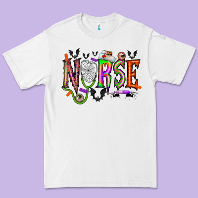 Nurse Halloween Premium Tee Designed By Racoondesign