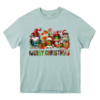 Arona merry christmas coffee afro gnomies Heavy Core Tee - FaDigitalArtStudio