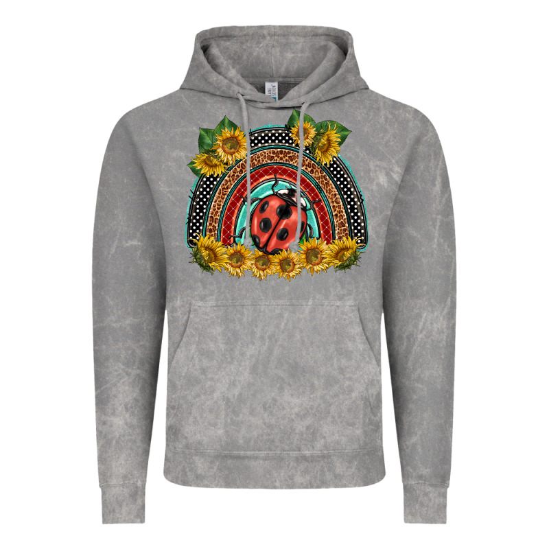 Ladybuy  Rainbow Vintage Hoodie by BarkalooDesign | Teevron