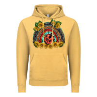 Vintage Mustard ladybuy  rainbow Vintage Hoodie - BarkalooDesign