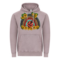 Vintage Zinc ladybuy  rainbow Vintage Hoodie - BarkalooDesign
