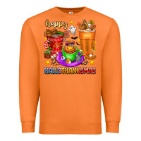 Carrot Happy Hallothanksmas coffee cups Premium Sweatshirt - texasbilliewilder
