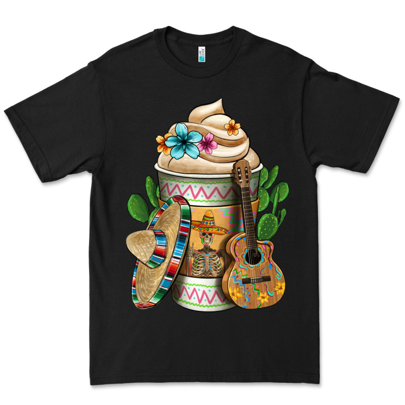Mexican Hot Coffee Cup Premium Tee by FaDigitalArtStudio | Teevron