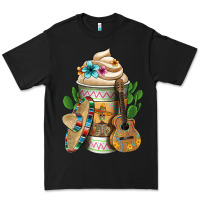 Black mexican hot coffee cup Premium Tee - FaDigitalArtStudio