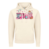Vintage Artic pink Christmas coffee Vintage Hoodie - Jasminsmagicworld
