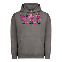 Pigment Tornado Love Faith cure Breast Cancer Urban Hoodie - FaDigitalArtStudio