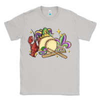 Moon Dust mardi gras baseball Classic Tee - MaliasSmallBusiness