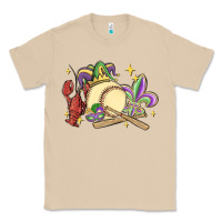 Mushroom mardi gras baseball Classic Tee - MaliasSmallBusiness
