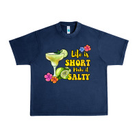 Navy life is short make it salty Urban Heavy Tee - Jasminsmagicworld
